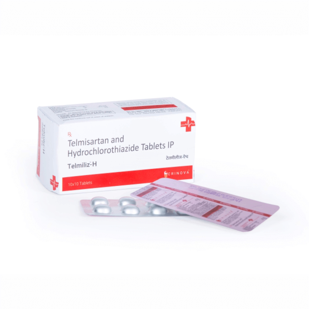 Telmisartan 40 Mg Hydrochlorothiazide 125 Mg, 10*15, Prescription at Rs  1170/box in Panchkula